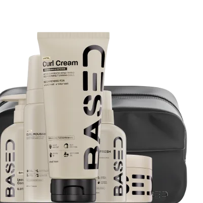 BASED Curl Cream — Curl Defining Cream for Men — Li Bundle 2