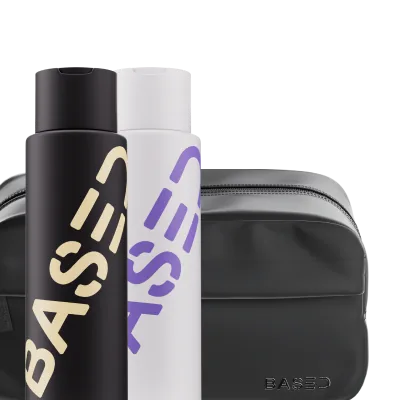 BASED Shampoo — Sulfate Free Men's Shampoo | Natural Shampoo — Shower Duo